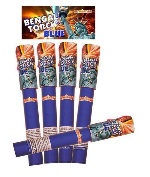 verkoop - attributen - Vuurwerk - Bengaalse toorts blauw